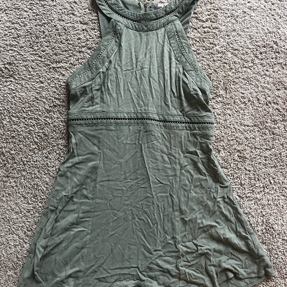 Soft Green Summer Dress by Alya